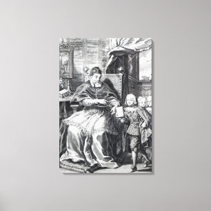 Lienzo Papa Urbano VIII con sus sobrinos
