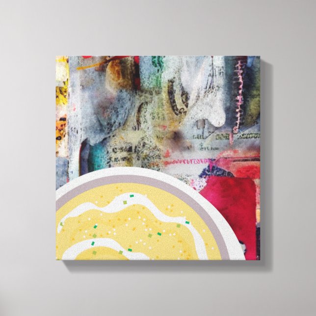 Lienzo Papas machacadas (Anverso)