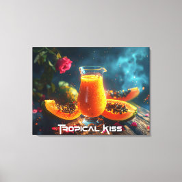 LIENZO PAPAYA - BESO TROPICAL