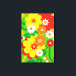 Lienzo Papel de fondo de escritorio Funny Flower Power<br><div class="desc">Diseño gráfico divertido por EDDA Fröhlich / EDDArt | Fondo de escritorio de energía de las flores para los amantes de los años 60 y 70. Para otros colores o productos,  no dude en ponerse en contacto conmigo: contact@eddart de o echar un vistazo aquí: www.zazzle.de/eddartiful*</div>