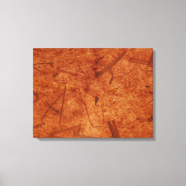 Lienzo Papel de plátano rusty marrón envuelto Imprimir te (Anverso)