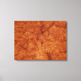 Lienzo Papel de plátano rusty marrón envuelto Imprimir te