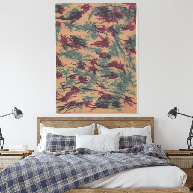 Lienzo Papel de seda multicolor (Insitu(Dormitorio))
