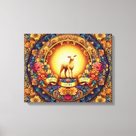 Lienzo Papel, esperanza y amor"