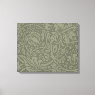 Lienzo Papel pintado floral de narciso William Morris