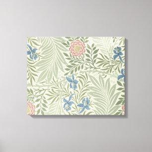 Lienzo Papel pintado floral Larkspur de William Morris