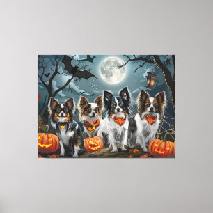Lienzo Papillon Halloween Espeluznante