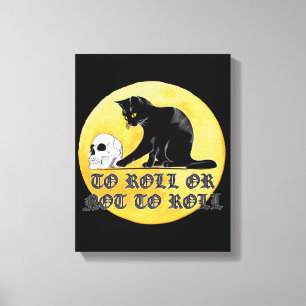 Lienzo Para Rodar O No Rodar Un Gato De Shakespeare Con C