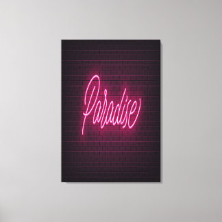 Lienzo Paradise Neon Light