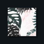 Lienzo Paradise Palm Fronds<br><div class="desc">Paraíso por Grace Popp. Las hojas de las palmeras de varias formas se contrastan con las opciones de color únicas utilizadas. | 138464GG</div>