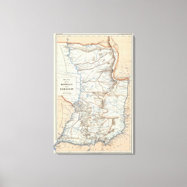 Lienzo Paraguay (Anverso)