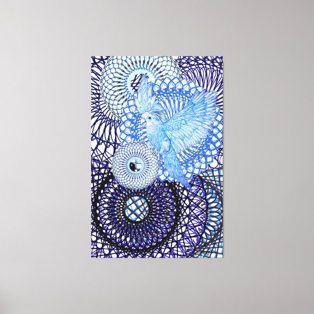 Lienzo Paraíso de curación (Anverso)