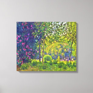 Lienzo Parc Monceau Claude Monet