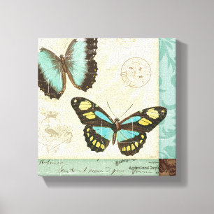 Lienzo Parche de mariposa