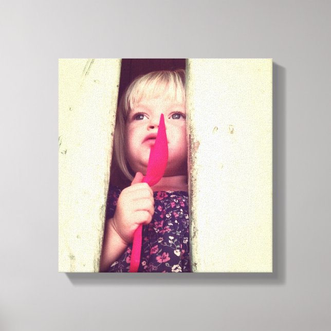 Lienzo Parece bueno (Anverso)