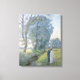 Lienzo Pareja comprometida (Boda y matrimonio) (compromis