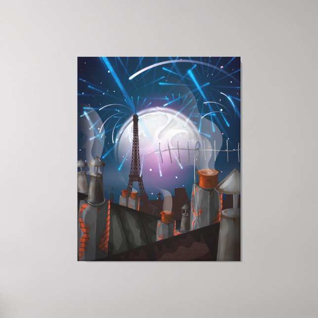 Lienzo París (Anverso)