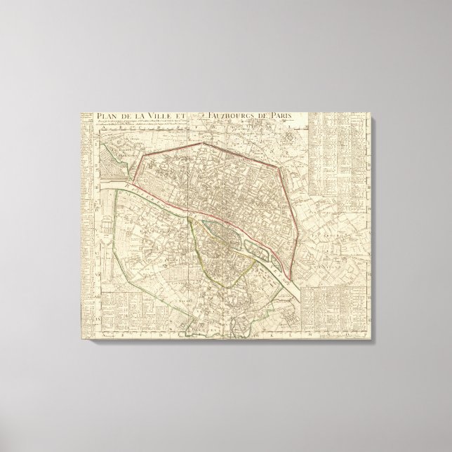 Lienzo París Francia (Anverso)