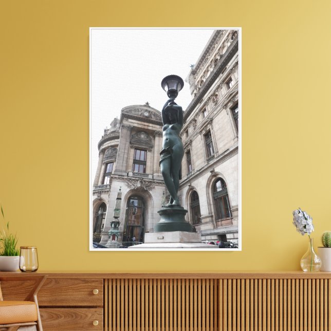 Lienzo París. Francia. Palais Garnier (Insitu (Sala de estar))