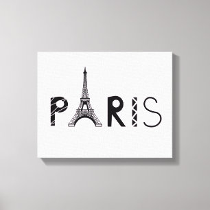 Lienzo París, Francia   Torre Eiffel
