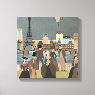 Lienzo París victoriano