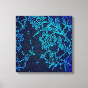 Lienzo Parisi Feminista Victoriana Armada Gótica Blue Lac