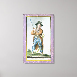 Lienzo Parisiense Sin-culotte