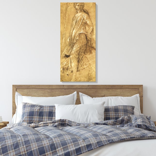 Lienzo Parnassus, Musa bailarina de Andrea Mantegna (Insitu(Dormitorio))