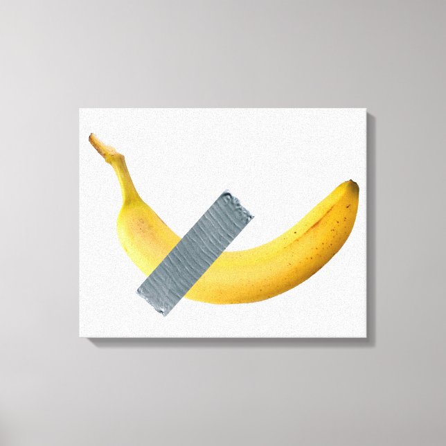 Lienzo Parodia de cinta bananera (Anverso)