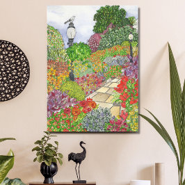 Lienzo Parque Bartholdi Washington DC | Mockingbird Garde