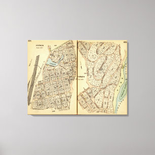 Lienzo Parque de Harmon, Nueva York 2