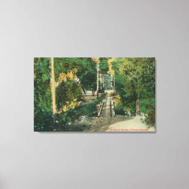 Lienzo Parque de la Roca del Barrio del Barrio del Barrio (Anverso)