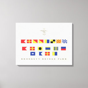 Lienzo Parque del puente de Brooklyn