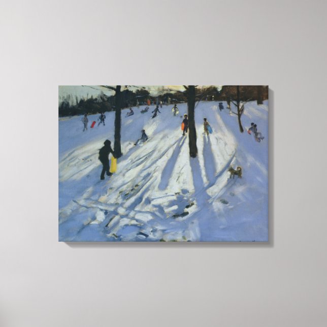 Lienzo Parque Derby Snow Rykneld 2001 (Anverso)