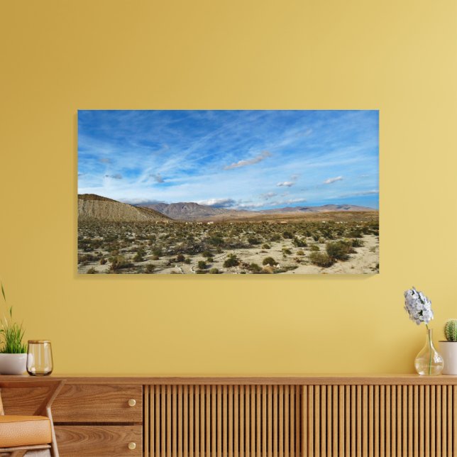 Lienzo Parque estatal Desierto de Anza Borrego (Insitu (Sala de estar))