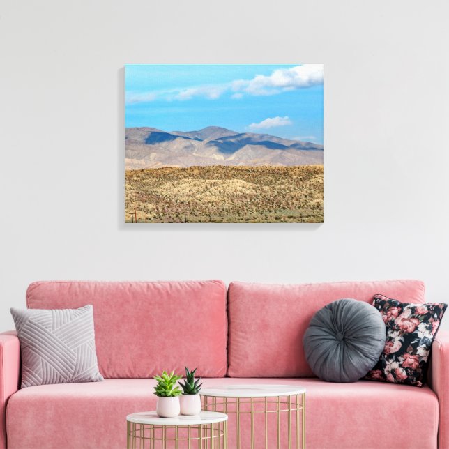 Lienzo Parque estatal Desierto de Anza Borrego (Insitu (Sala de estar))
