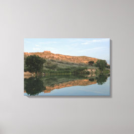 Lienzo Parque Estatal Lake Scott - Reflection Wrapped Can