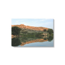 Parque Estatal Lake Scott - Reflection Wrapped Can