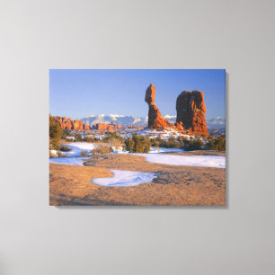 Lienzo PARQUE NACIONAL DE ARCHES, UTAH. EE. UU. Roca equi