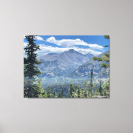 Lienzo Parque nacional de las Montañas Rocosas