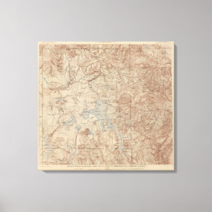 Lienzo Parque nacional de Yellowstone