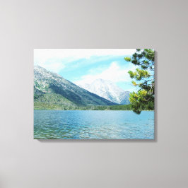 Lienzo Parque nacional del Gran Tetón. Magnífico paisaje