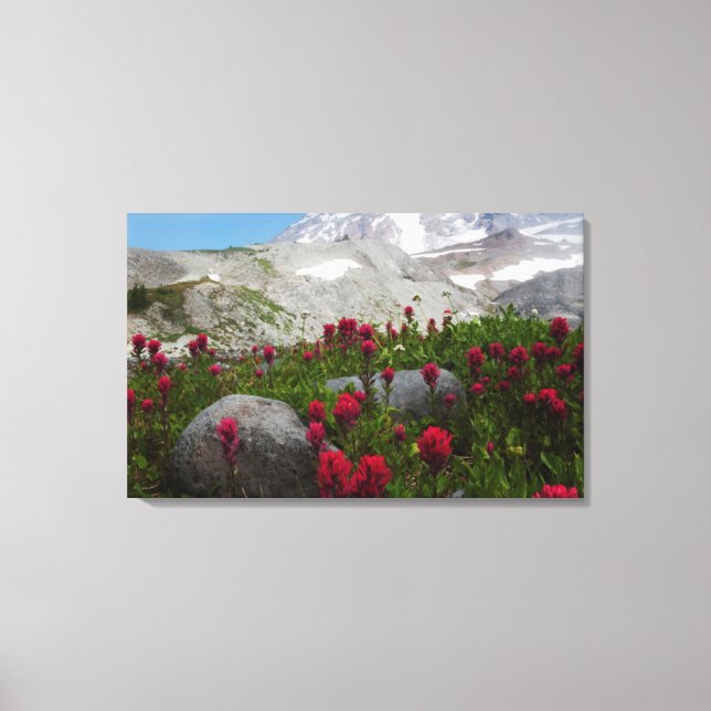 Lienzo Parque Nacional del Monte Rainier, Monte Rainier 1 (Anverso)