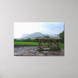 Lienzo Parque Nacional Monte Baluran Foto de Viaje Indone