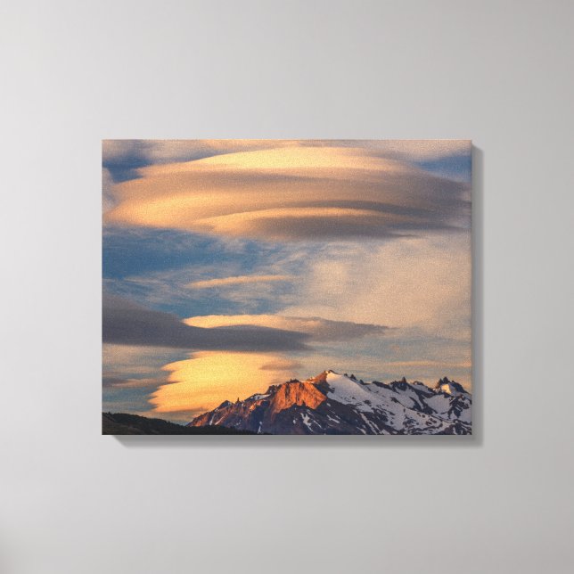 Lienzo Parque nacional Torres del Paine, Chile (Anverso)