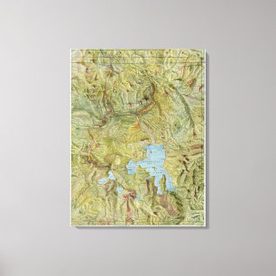 Lienzo Parque nacional Yellowstone 3