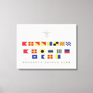 Lienzo Parque puente de Brooklyn