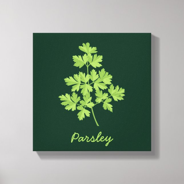 Lienzo Parsley (Anverso)