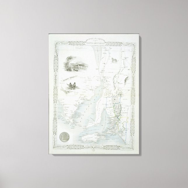 Lienzo Parte del sur de Australia, de una serie de Mamáes (Anverso)