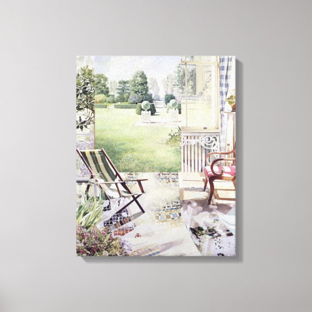 Lienzo Partie de Campagne 1988 (Anverso)